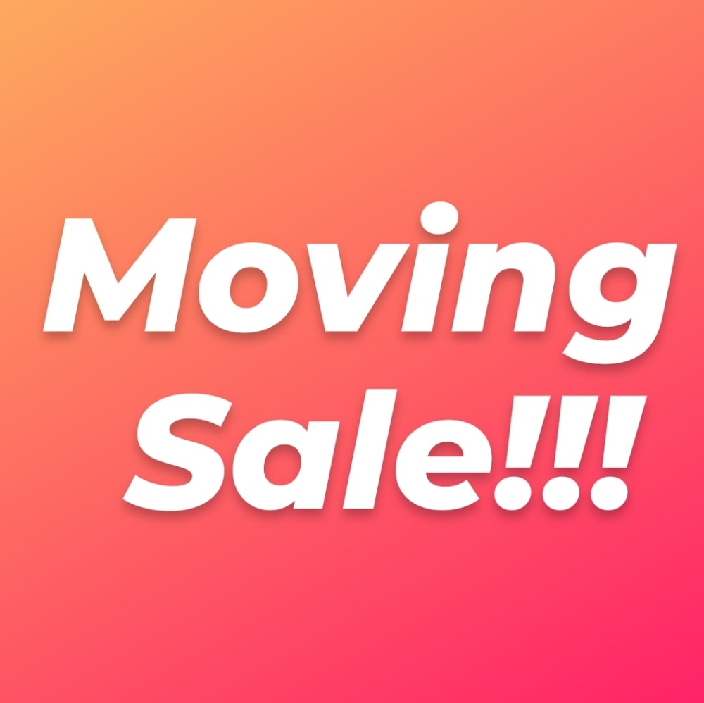 Moving Sale